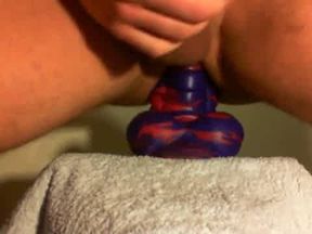 Anal Fun with Flint the Bad Dragon: Amateur Gay Fisting Video