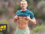 SEAN CODY - Grayson Starts His Teasing Video Showing Off His Masculine Body Before Touching Himself