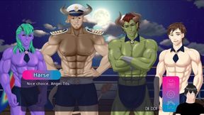 Big Goblin Hardfucks Harsei Raw YAOI Gameplay Creampie