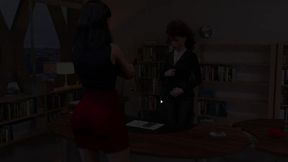 Slutty 3D hentai babe in hardcore rough gangbang