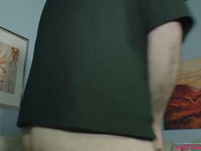 Big Tits Brunette Riding Old Mans Cock Next Door