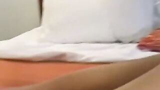 Petite Bombshell Escort Girl Solo Masturbation Session