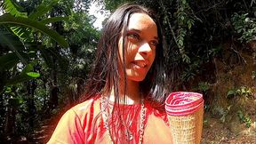 Trilha para praia escondida com Jasmine Santanna Big Macky e El Toro De Oro