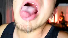 Steamy Spit-Slicked Kisses Ignite Wild Latino Tongue Action – 18+