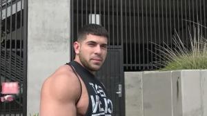 Str8Chaser.com - Trimmed Damien Stone & Paul Wagner doggy fucks in public