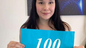 ”Adorable teen at porn casting”