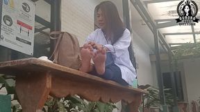 Candid Pinay Feet