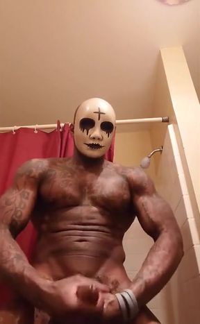 Big Black Cock Worship Hallelujah Johnson (Chocolate Cinnamon Bun Snickers) Tall Dark Chocolate Muscles Tattoos Hairy BBC