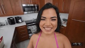 Roommate Caught Spying On Hot Babe Summer Col'_s Big Ass Leading To Sucking &amp_ Fucking  - MOFOS