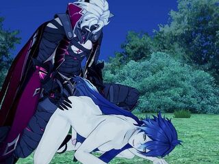 Rerir x Flins - Genshin Impact Queer Comics r34