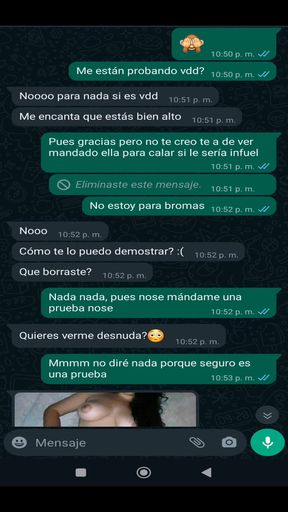 Vero's Whore, My Girlfriend's Friend, Sends Me a Message