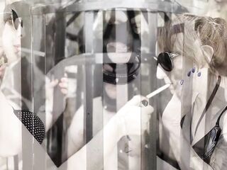 Scorching my initials in the masochists skin