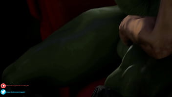 Orcess Futa x Male Handjob [Skyrim] (XIOPATH)