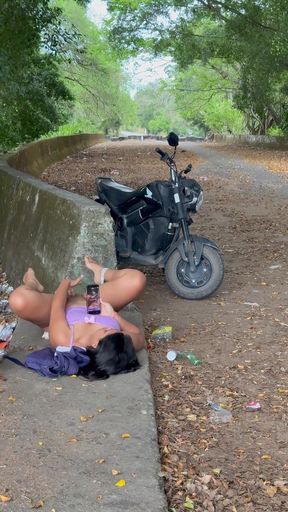 My Neighbor Is Caught Masturbating in Public