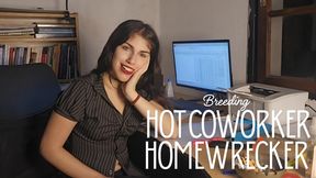 Hot coworker seduces you to fuck her and breed her