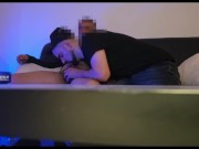 Straight Married Neighbor Comes Over Again