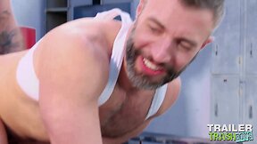 Drew sebastian barebacks cole connor in trailer trash teens