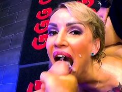 Busty hottie tit fucked real hard in close up