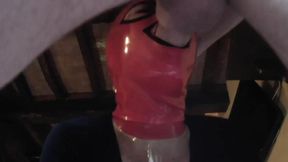 Milf very good at taking a big cock in her mouth