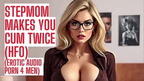 Stepmom seduces son and makes him cum twice