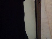 Taking out the trash without pants or underwear