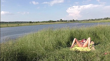 Anal in the field and facial