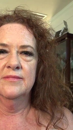Auntjudys - Your Horny Mature Redhead Step-aunt Mrs. Ginger Gives You a Handjob (pov)