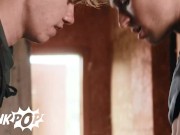 TWINKPOP - Jordan Lake Blows A Huge Load On His Body Before Shae Reynolds Gives Him A Creampie