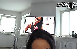 Mira-grey, der blow deines lebens! doppelt sperma