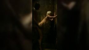 Just a black young man pounding my white booty after party