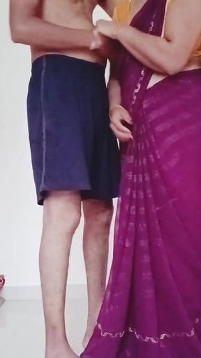Rhea Bhabhi had sex with her brother-in-law in desi style   Clip 1