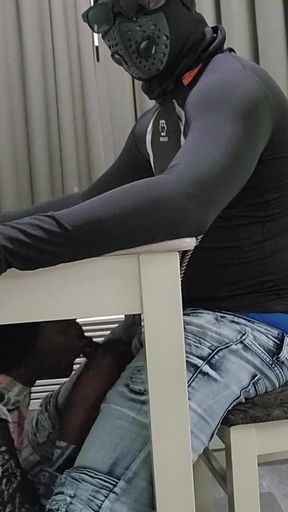 Jaw-dropping moment from &quot;CUM SHOWER UNDER THE TABLE (Hot)&quot;