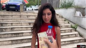 Sweet Girl Tries Street Game &mdash;  Ends Up With Hot Oral&#x1F61C; and Hard Cock&#x1F32D;