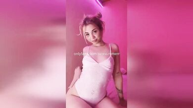 She begged to be used like a fuck doll covered in cum