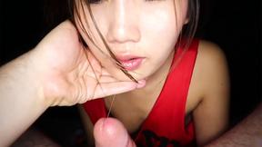 ”Young Asian amateur chick rimjob massage & unshaved muff fuck doggystyle”