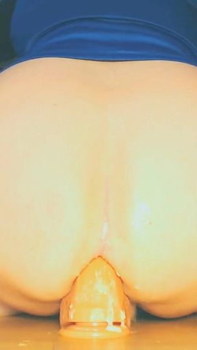 Juicy Dildo Ride and Anal Hook in My Ass 3