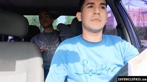 ”Edipo Rey got into the wrong ride & got banged Leo Blue thick meat”