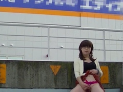 Outdoor Flashing with Japanese Crossdresser