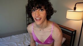 step bro bubblz gets dressed like a girl & fucked after losing game