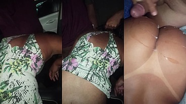 Voyeur com micropau e ejaculação precoce, tive que terminar o serviço em casa
