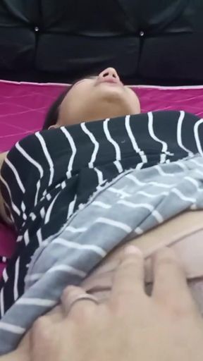 Memorable moment from "LITTLE SISTER SEDUCES HER 18 YEAR OLD OLDER BROTHER BECAUSE SHE WANTS TO FEEL A COCK FOR THE FIRST"