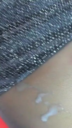 Double Cumshots on My Bodysuit
