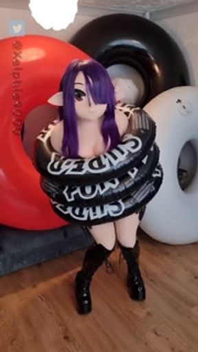 Xelphie Swim Ring Bondage