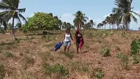 The Tanned Pussies and the Hot Outdoor Sex