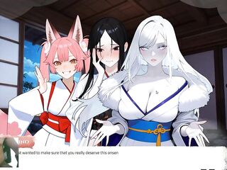 ALL ANGELS ONGY SUPERLATIVELY GOOD SCENE - MONSTER GAL ONSEN