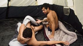 Tent-based anal sex