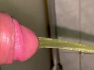 voided urine hard in my sister's baths.