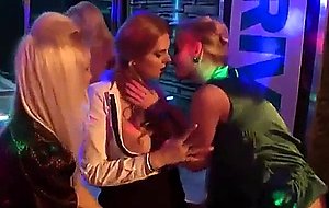 Hot public lesbian sex party