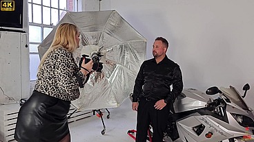 my 1st photo shoot with extras
