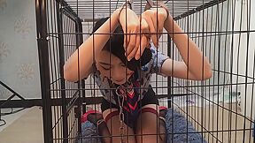 Girl In Cage